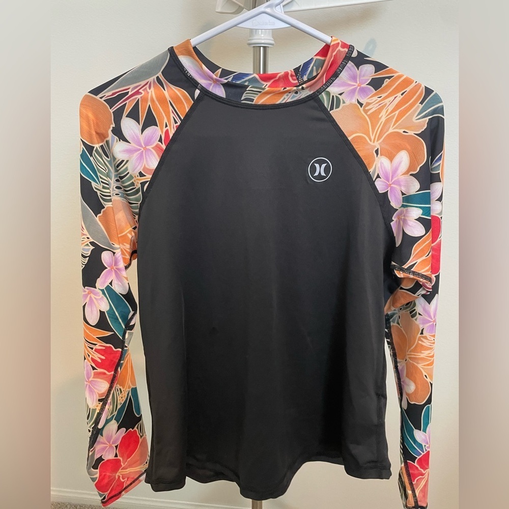 Hurley Black and Colorful Swimwear